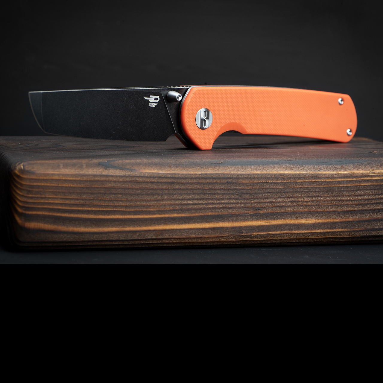 Bestech Sledgehammer Orange G10 Black