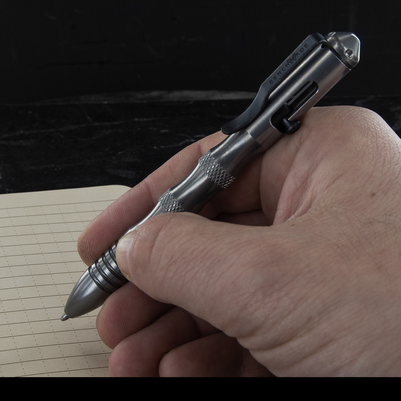 Benchmade - Longhand Tactical Pen - Acero inoxidable - 1120 - boligrafo  tactico