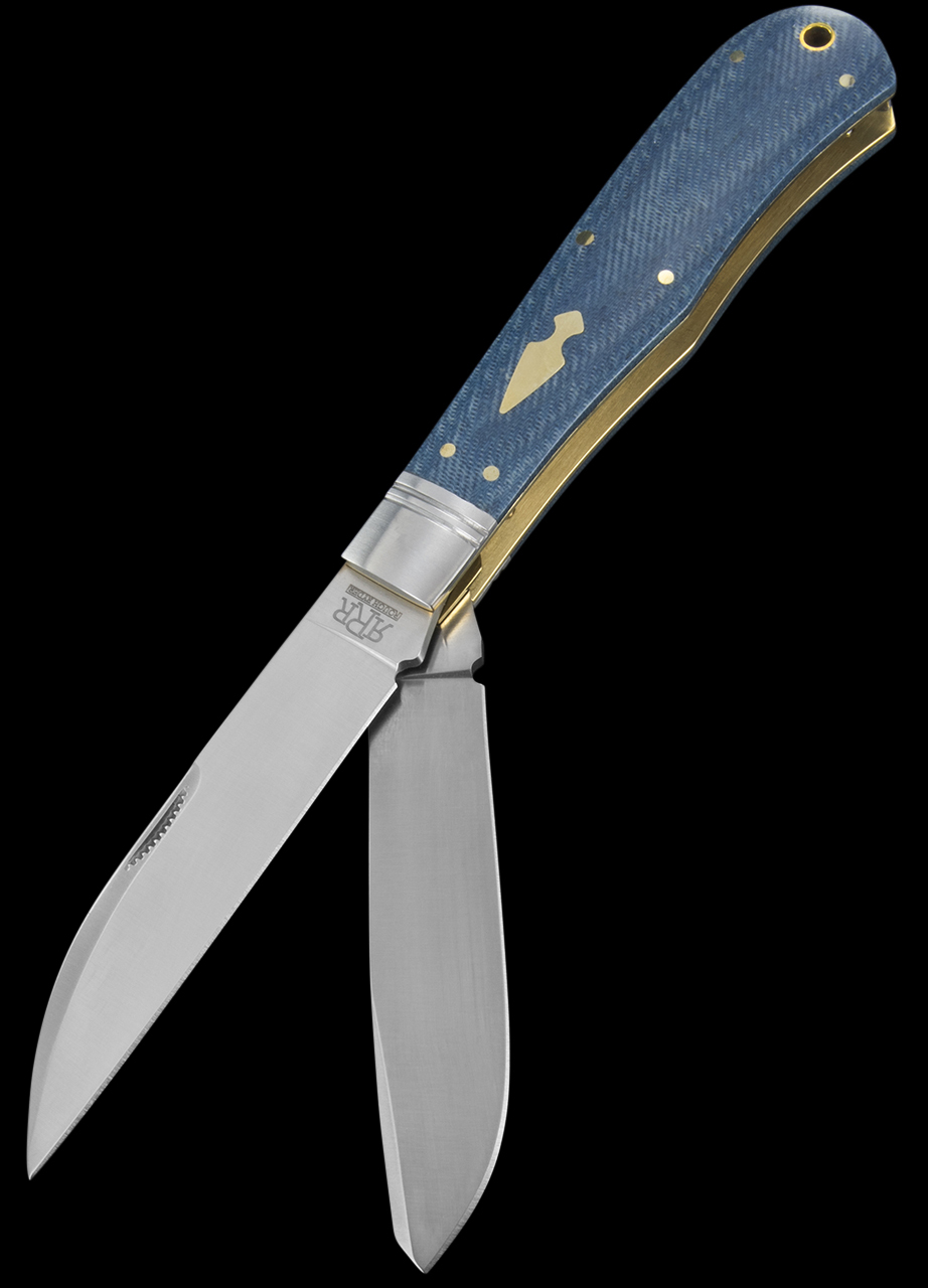 Rough Ryder Reserve Heavy Trapper Denim Micarta