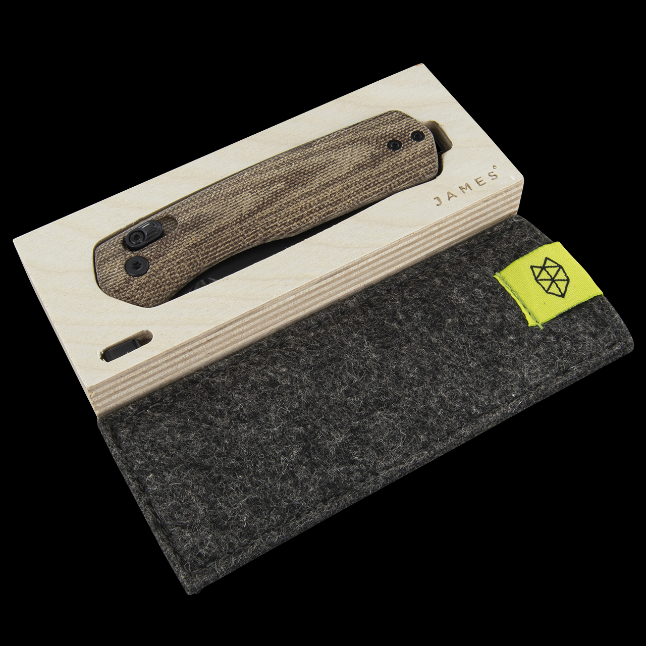 James Brand Carter Micarta Black