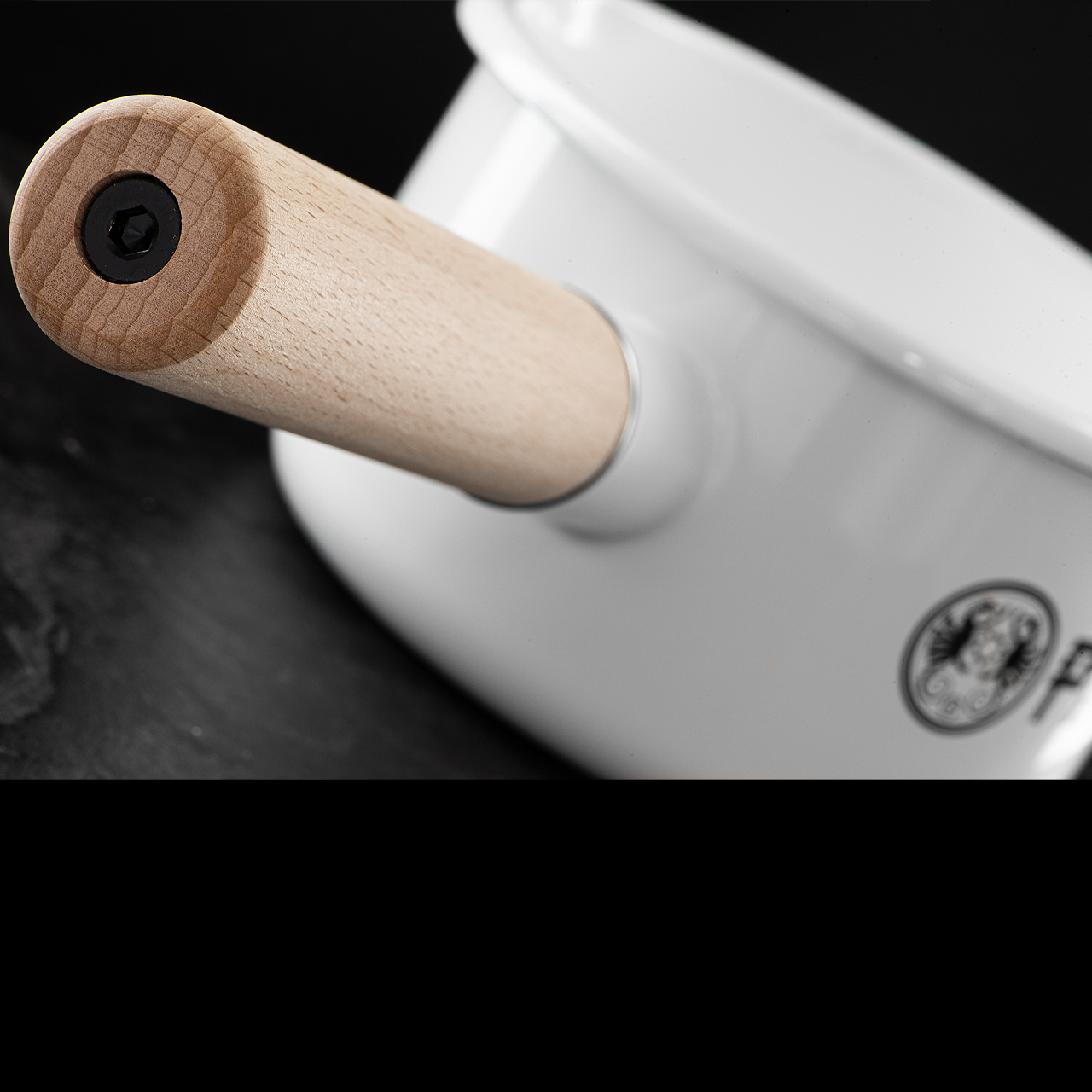 Petromax Enamel Pan White