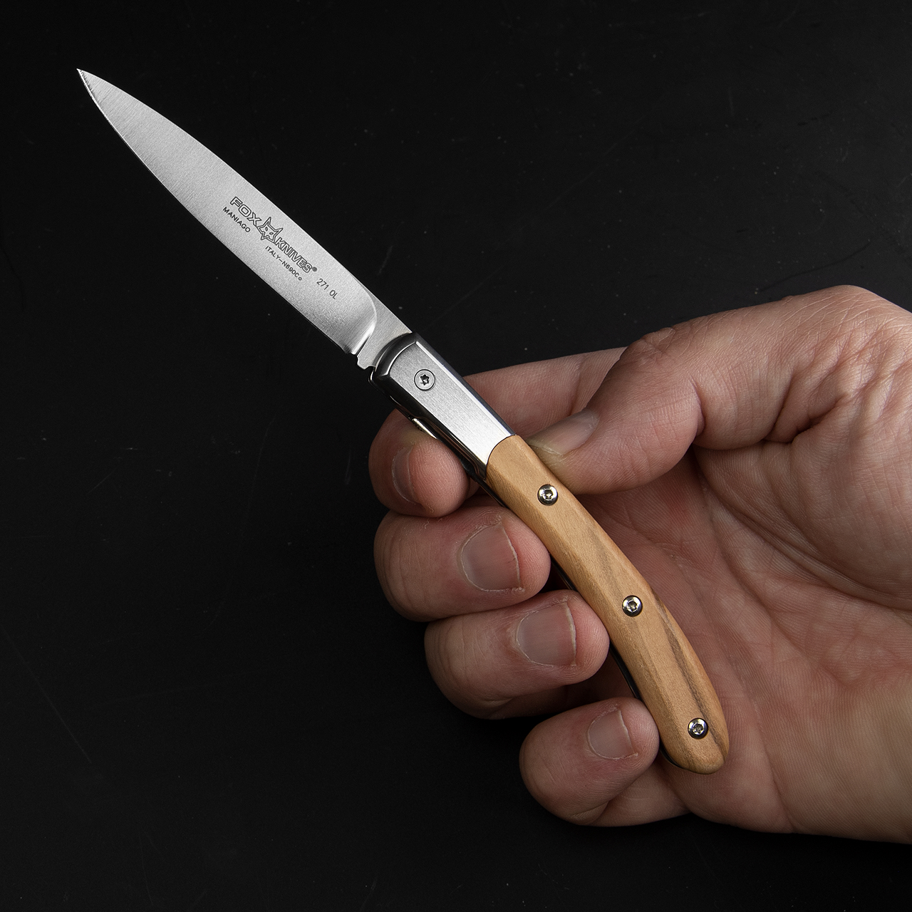 Fox Elite MCO Olive | Fox Knives Design | Heinnie Haynes