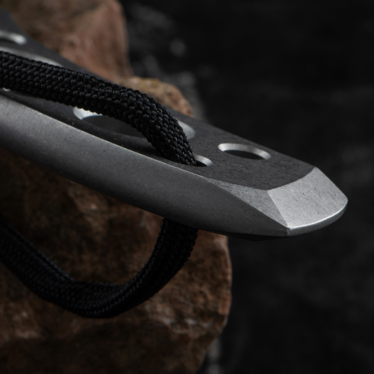 Pohl Force Charlie Two BK Gen2 – Outdoor-Messer, D2-Stahl, 6 Mm Stark, Mit Kydex-Scheide