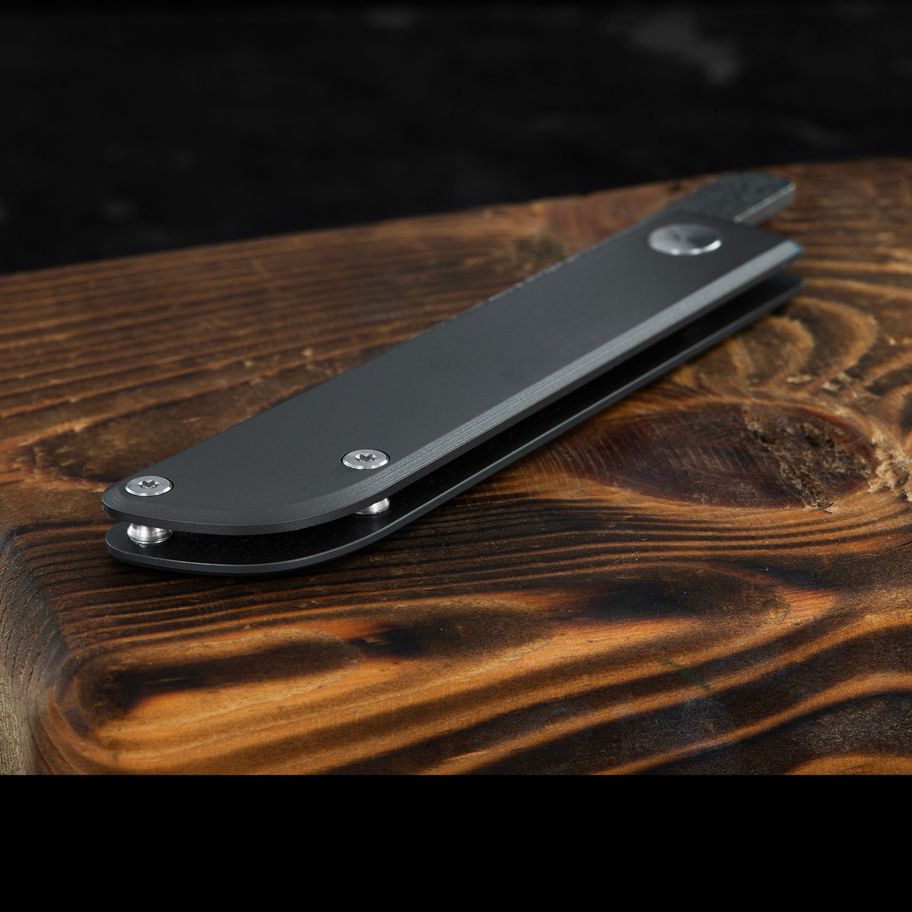 Wesn Samla Titanium Damascus