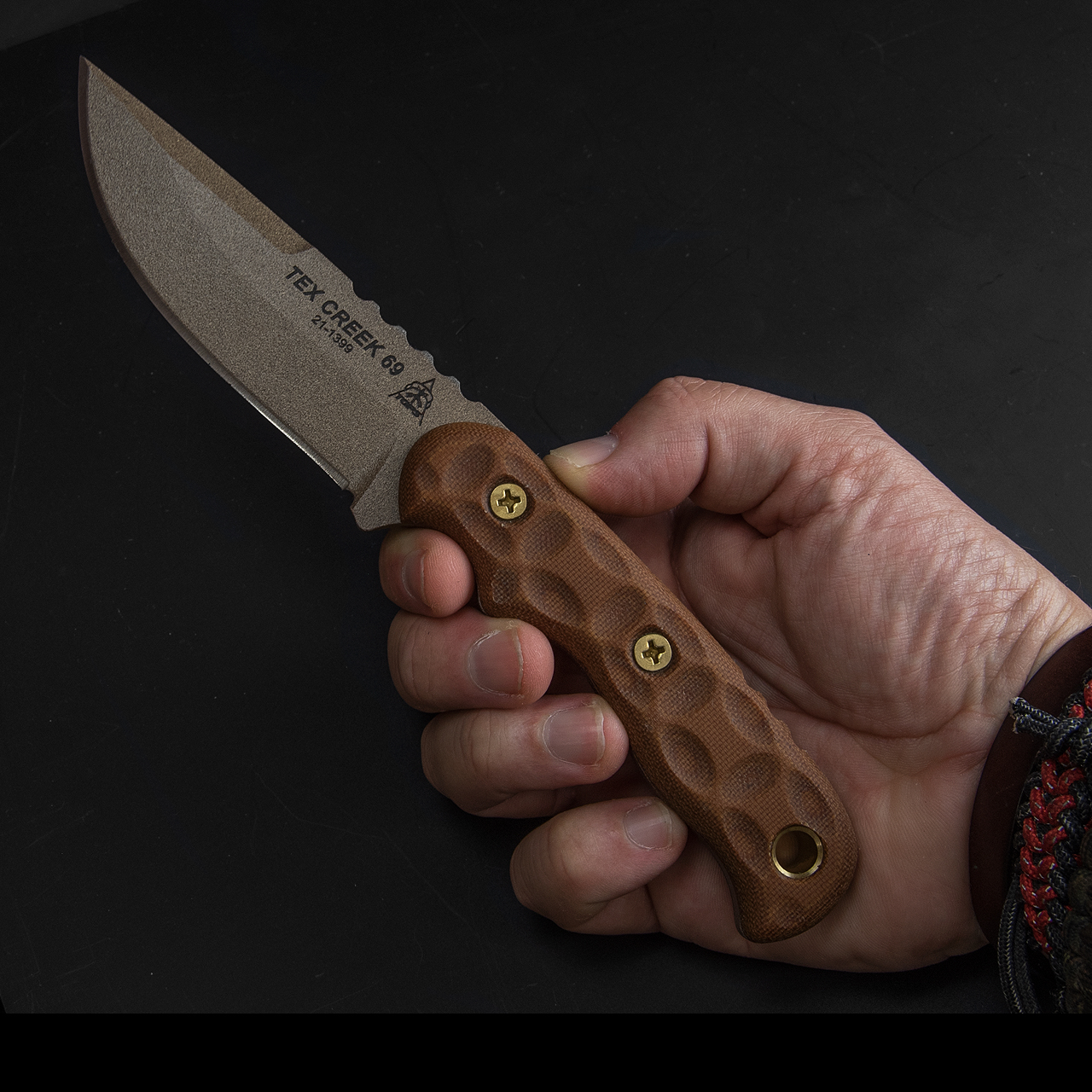 TOPS Tex Creek 69 Tan Blade
