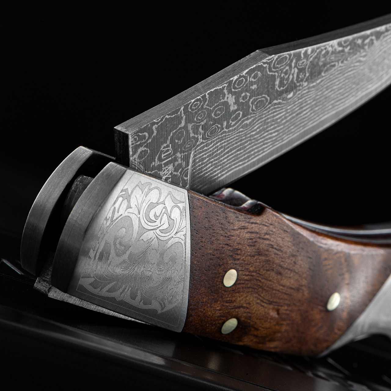 Magnum Duke Damast Folding Knife