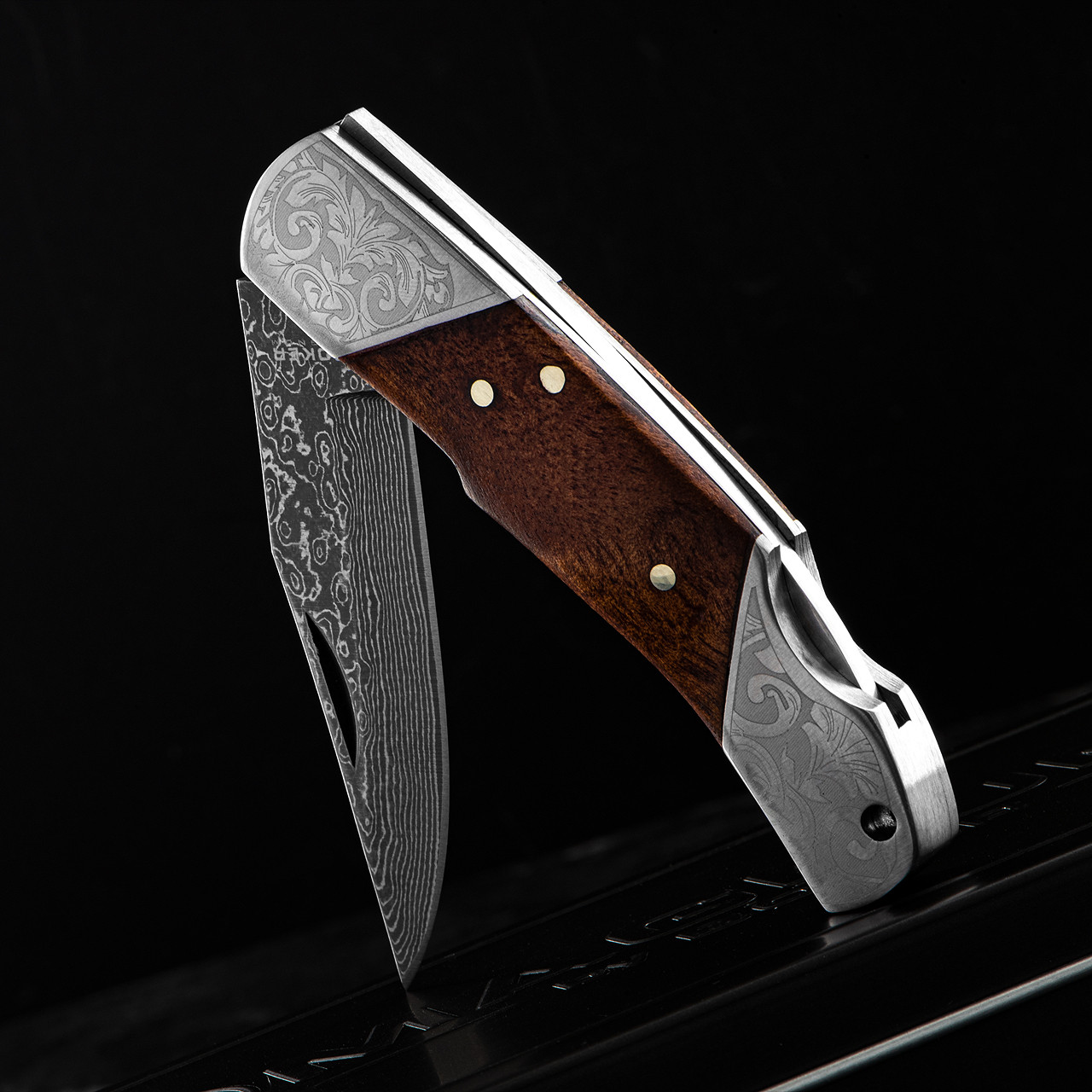 Magnum Duke Damast Folding Knife
