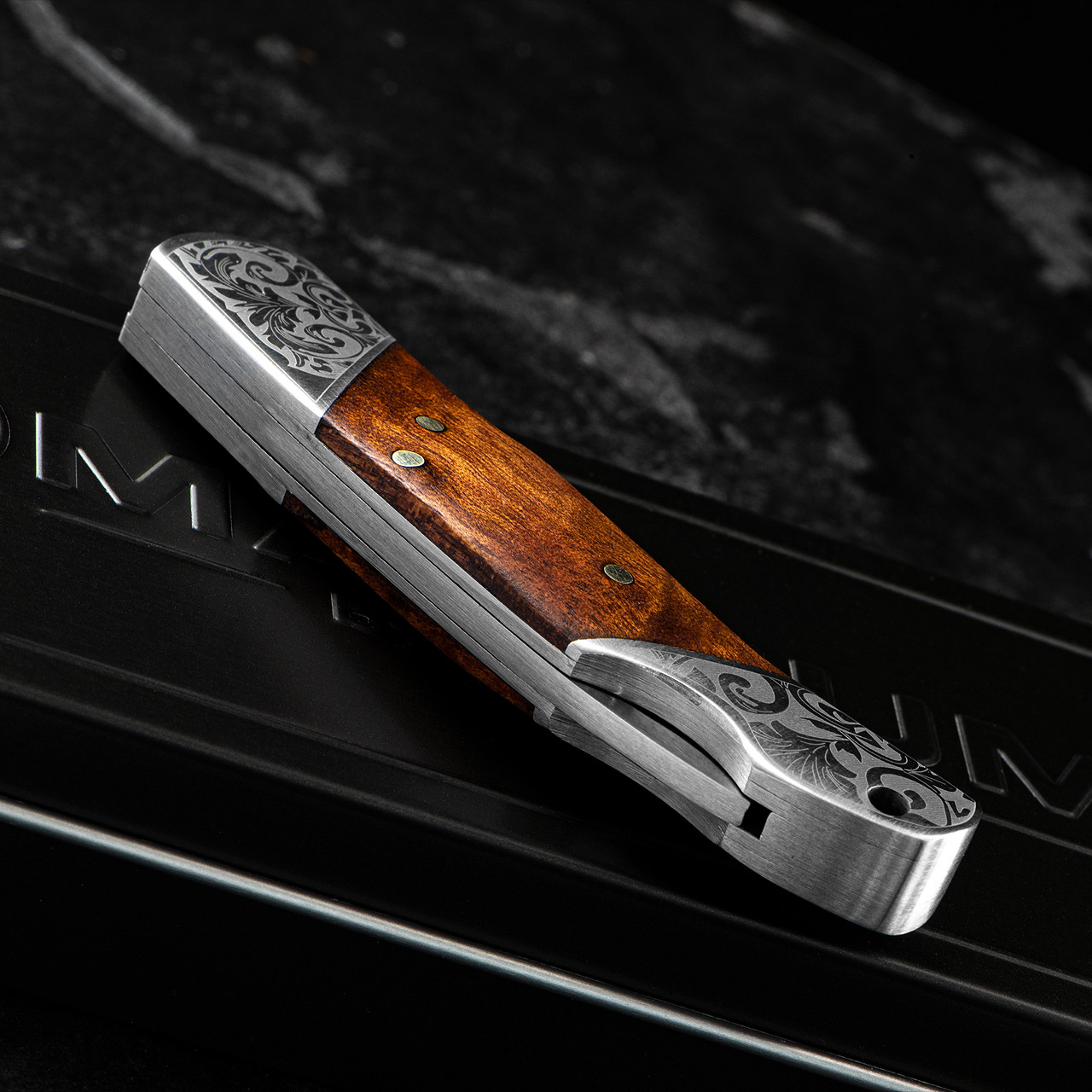 Magnum Duke Damast Folding Knife