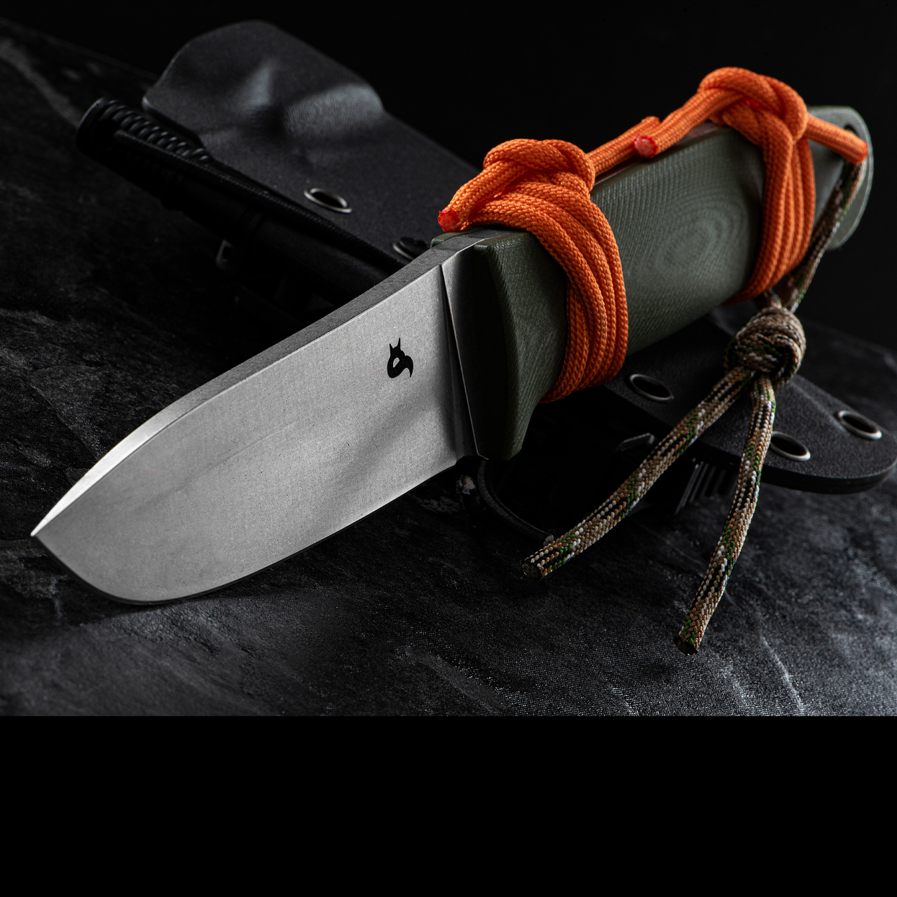 Black Fox Vesuvius D2 Fixed Blade