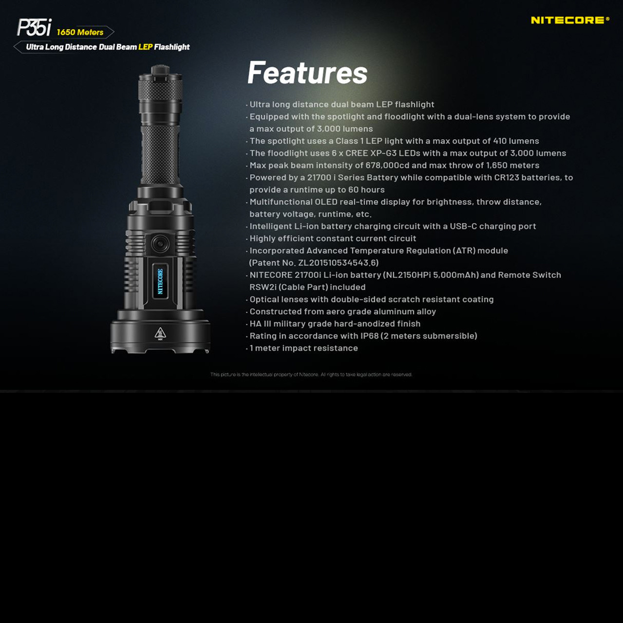 Nitecore P35i