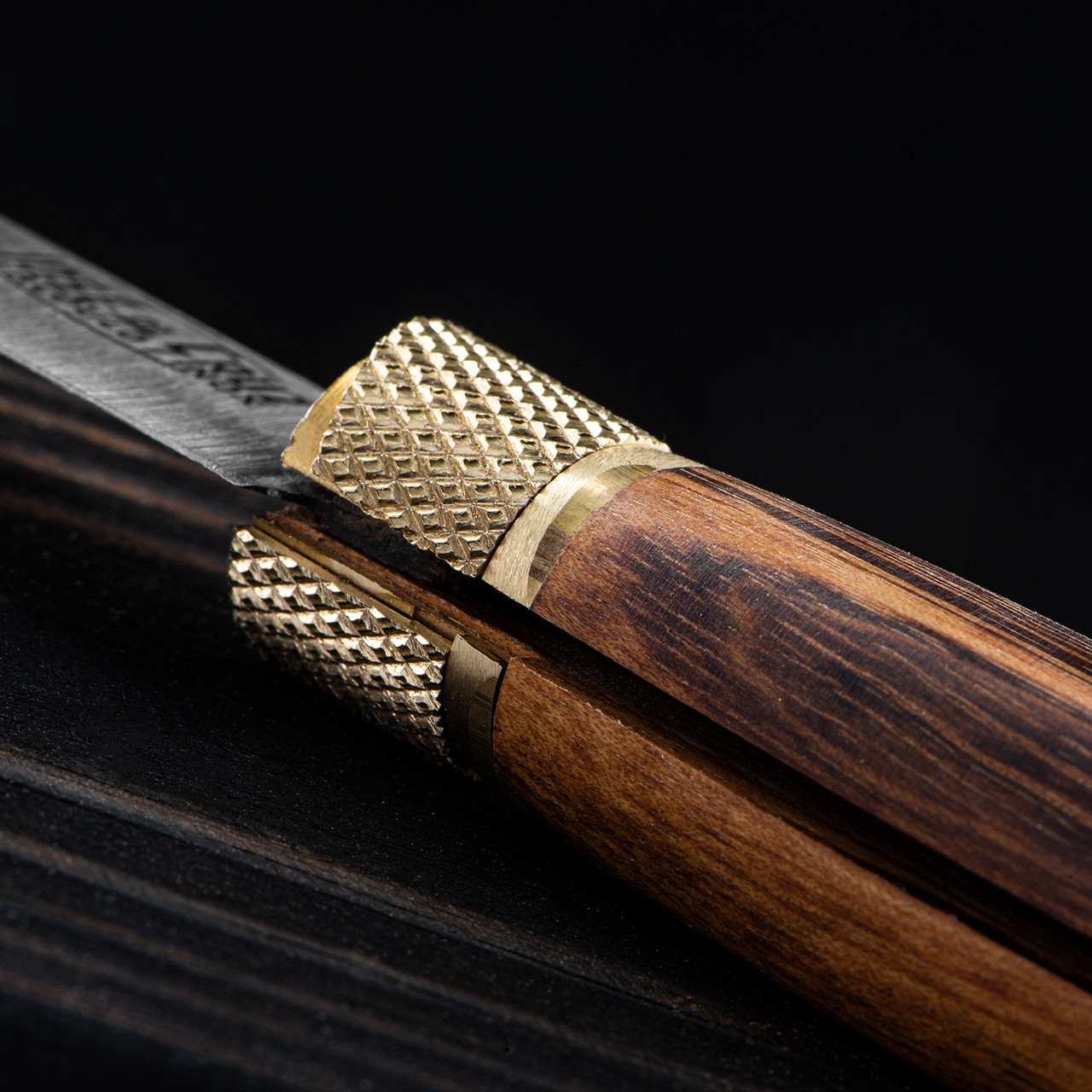 Jose da Cruz Clip Tigerwood INOX