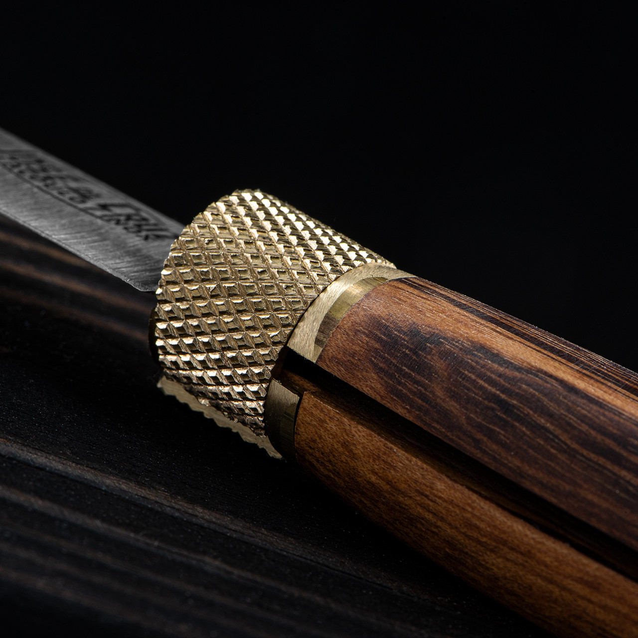 Jose da Cruz Clip Tigerwood INOX