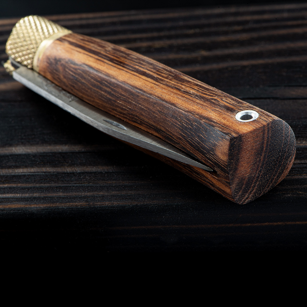 Jose da Cruz Clip Tigerwood INOX