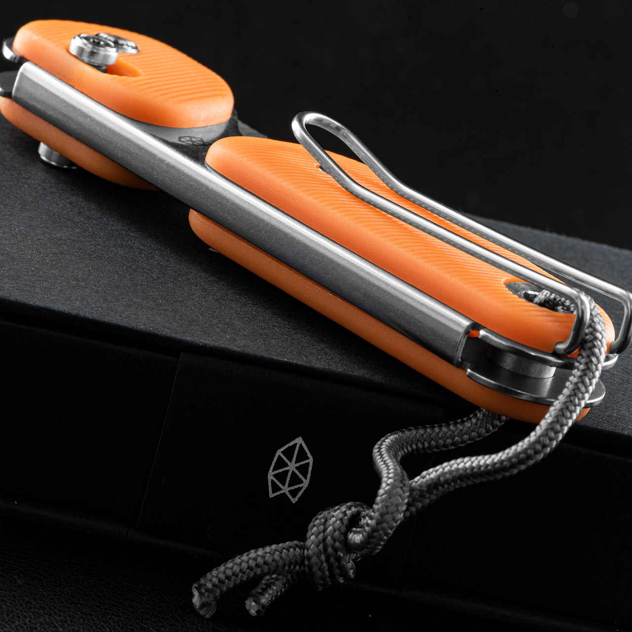 James Brand Redstone Stainless Part-Serrated Tangerine