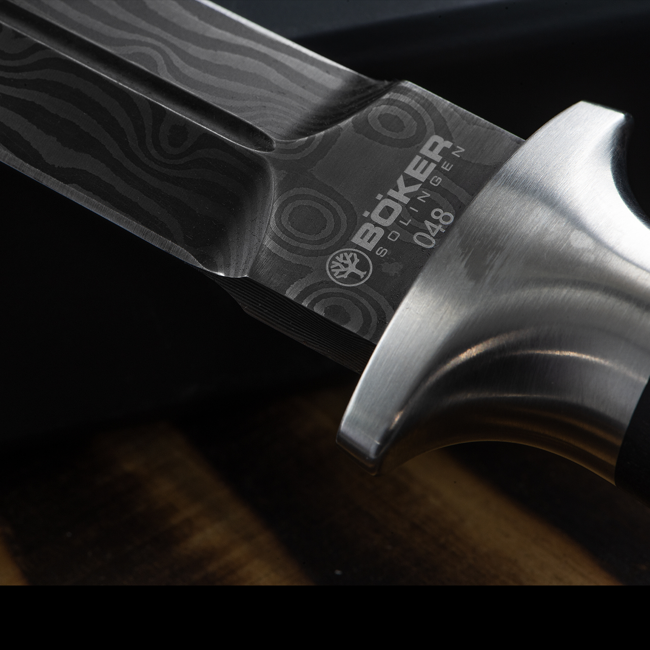 Boker MG-42 Damascus