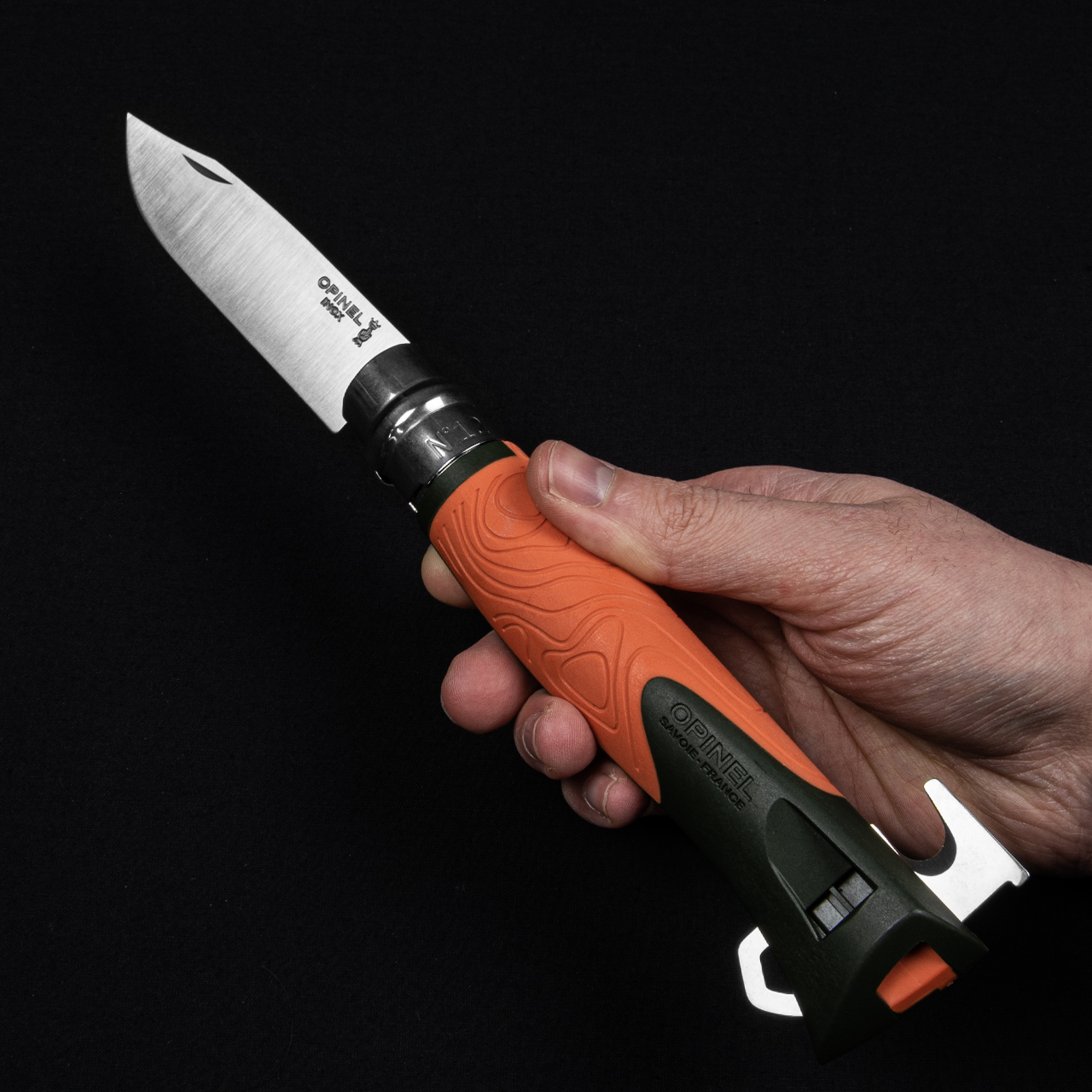 No.12 Outdoor Explore Folding Knife With Tick Remover