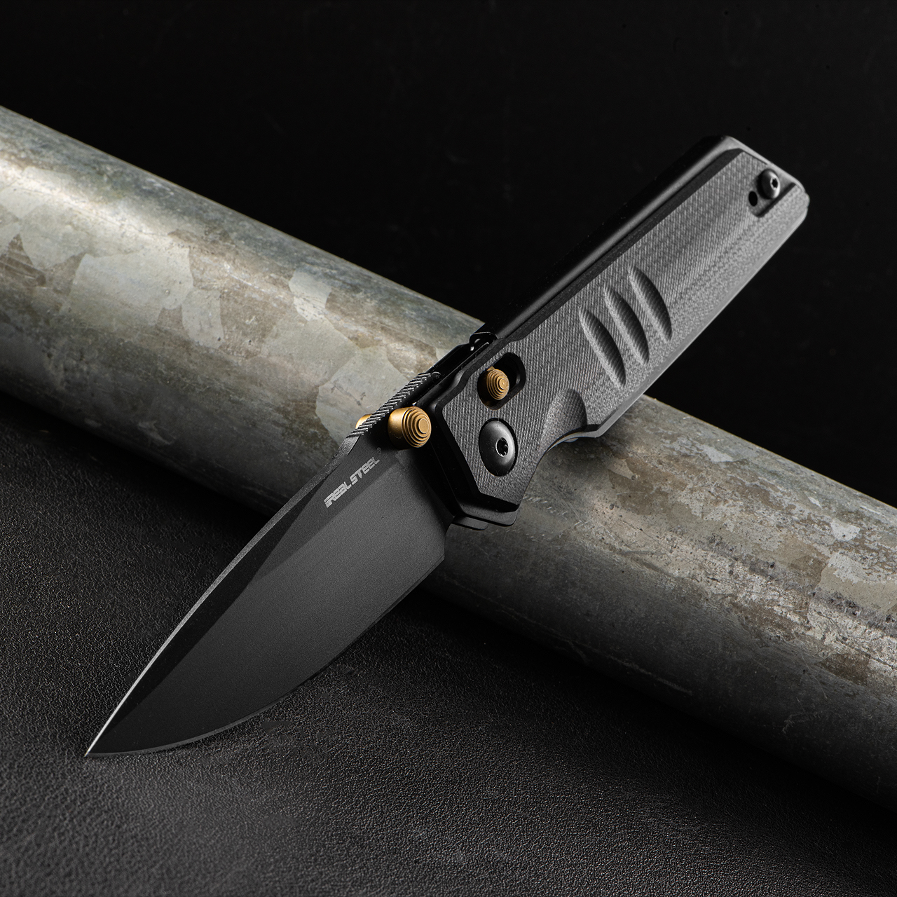 Real Steel Sacra Tactical Slide Lock Pocket Knife