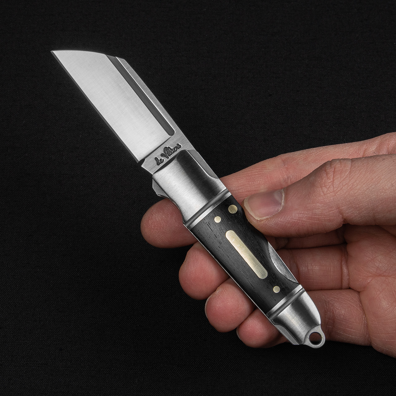 Andre de Villiers Micro Butcher Ebony Back Lock