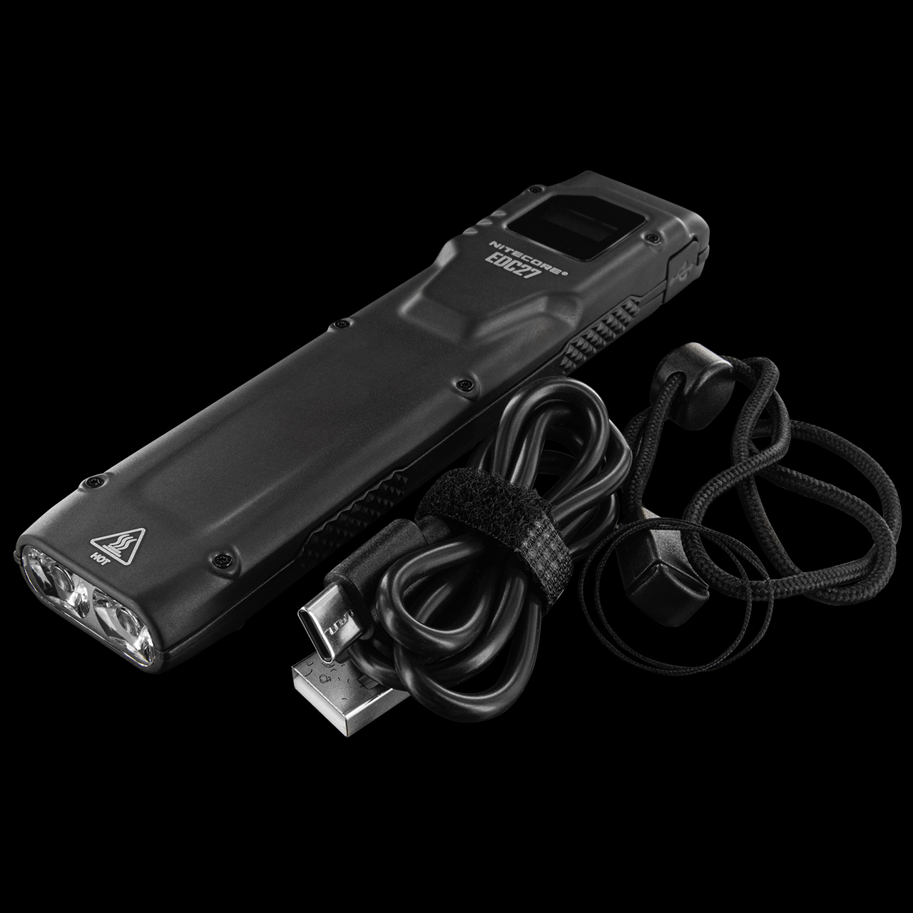 NITECORE EDC27 USB-C Rechargeable Flashlight Tactical Mini