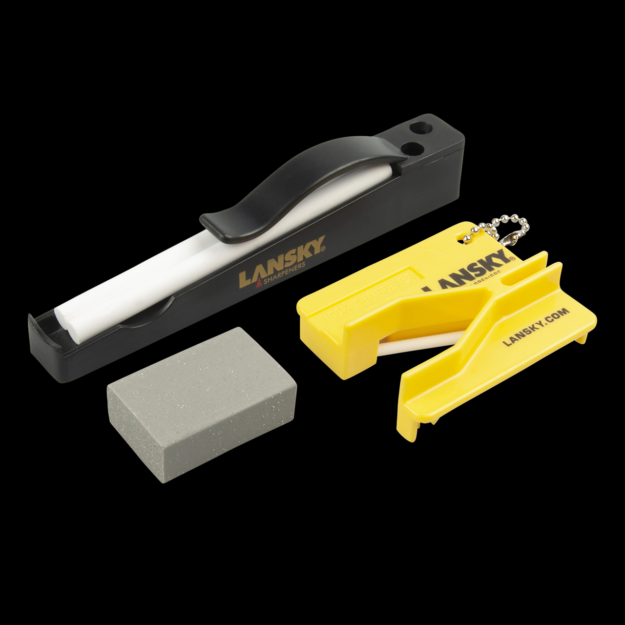 Lansky Roadie Knife Sharpener 8 In 1 Key Tool - KnifeCenter - ROAD1