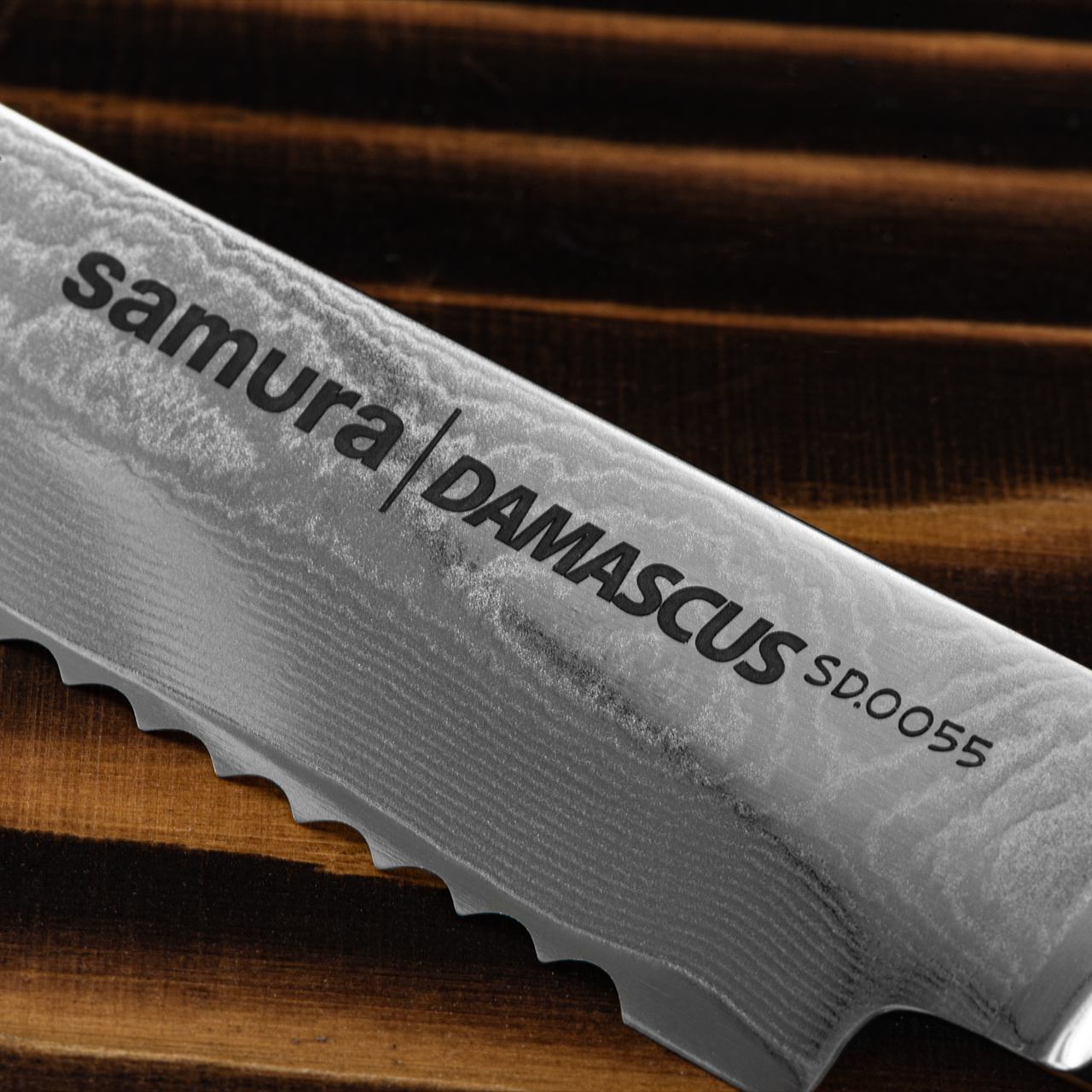 Samura Damascus Bread Knife | Heinnie Haynes