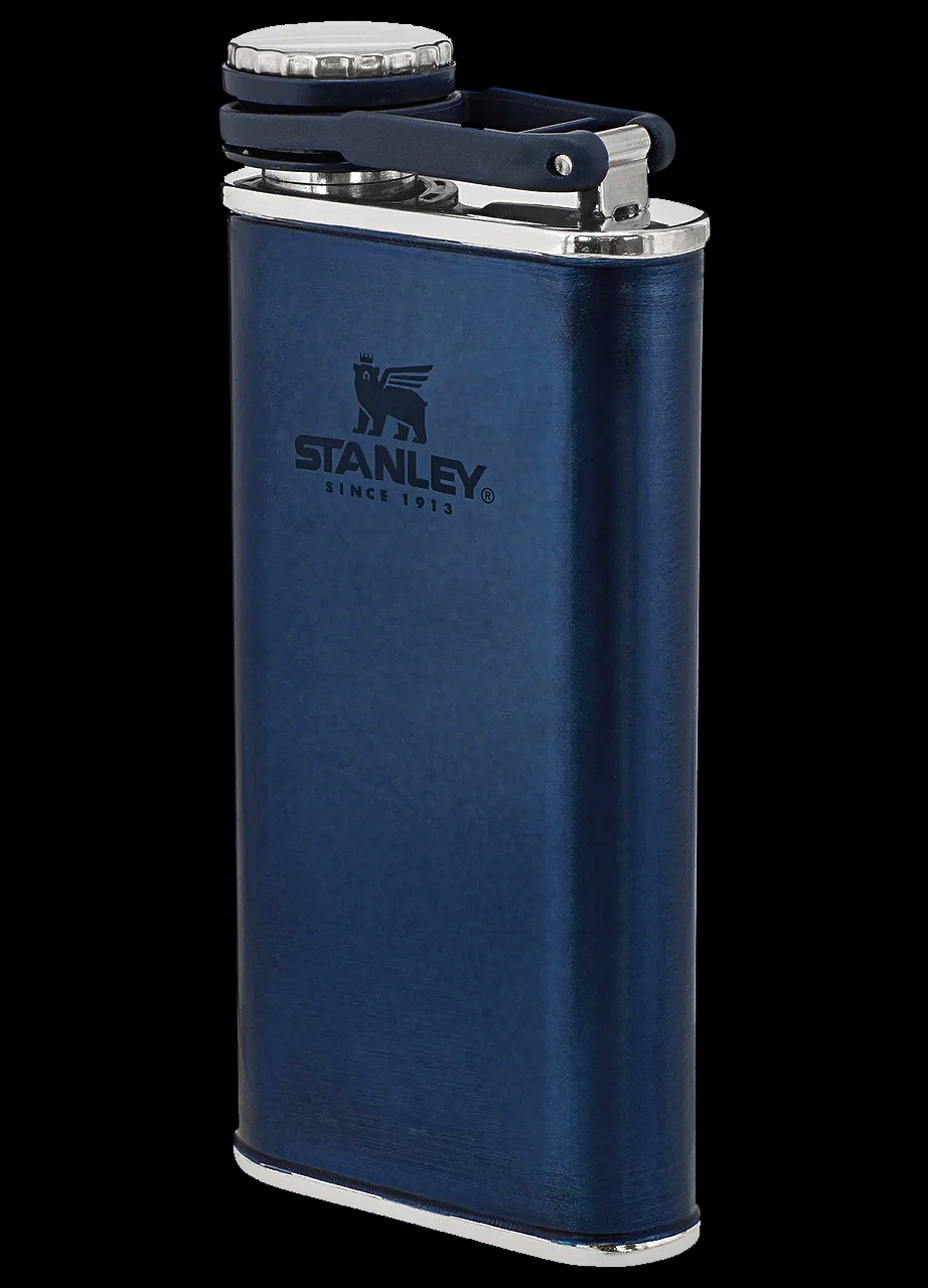 Stanley The Easy Fill Wide Mouth Flask 230 ml, dark blue, hip flask