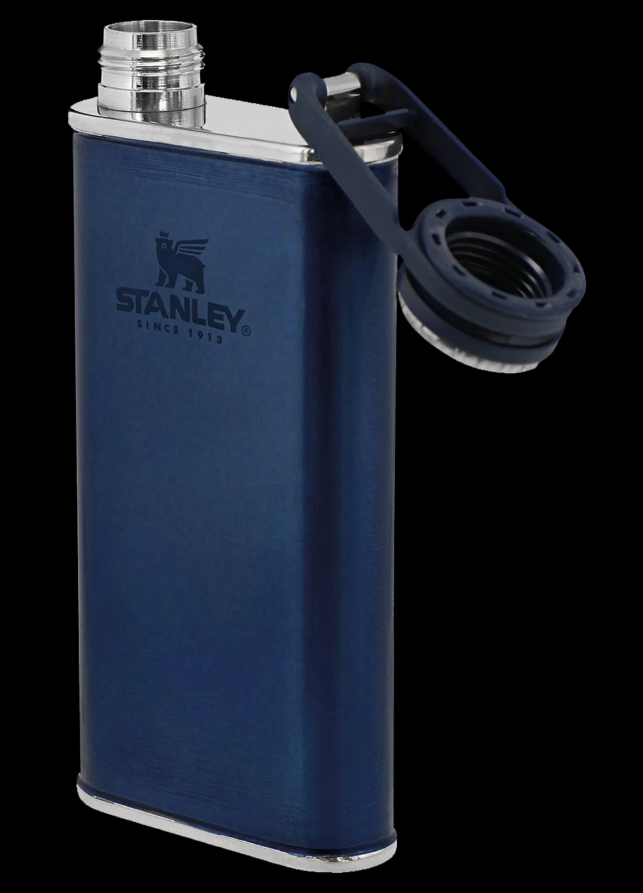 Stanley The Easy Fill Wide Mouth Flask 230 ml, dark blue, hip