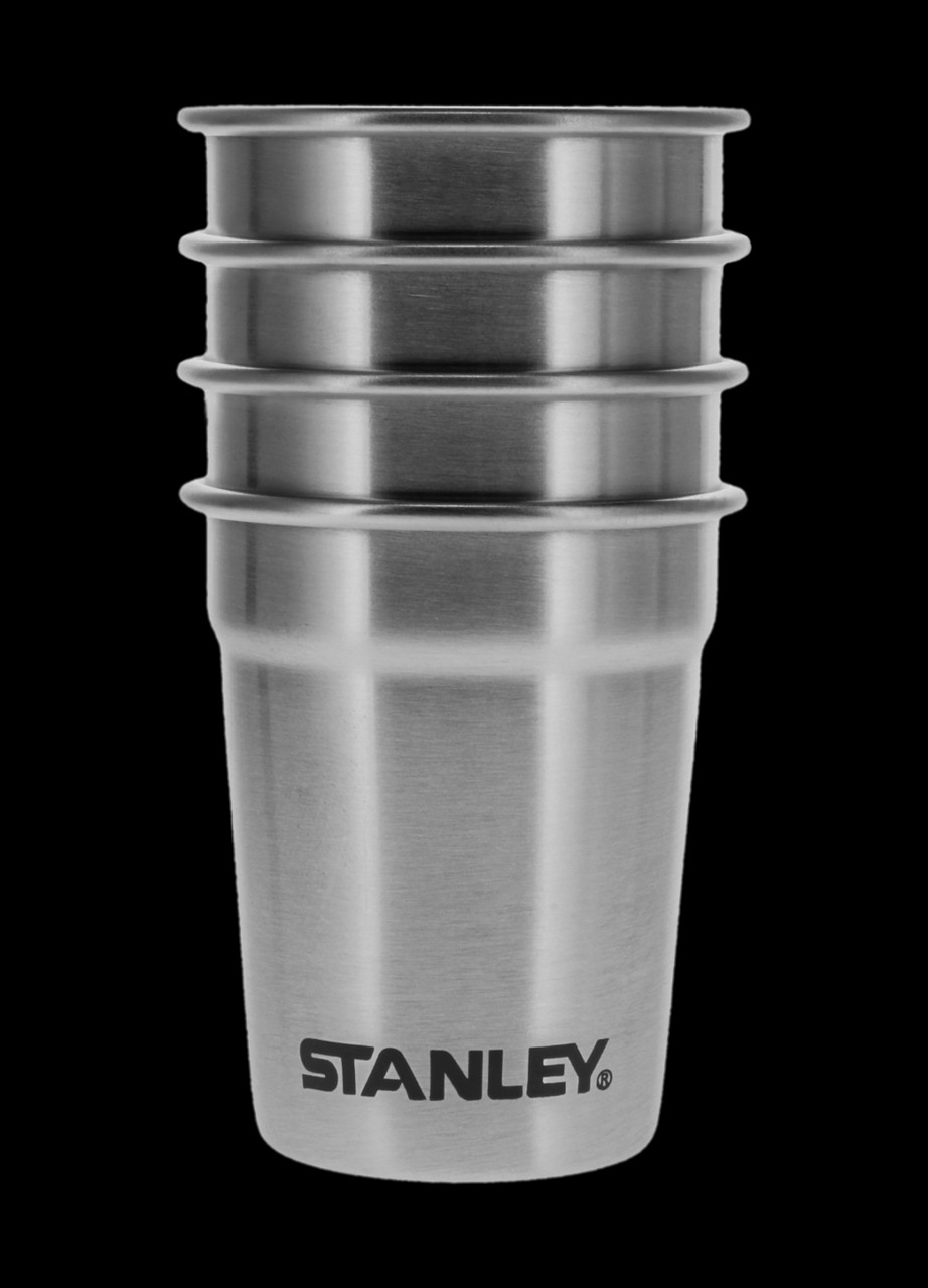 Stanley Adventure Nesting Shot Glass Set 4 Stainless Steel Glasses 