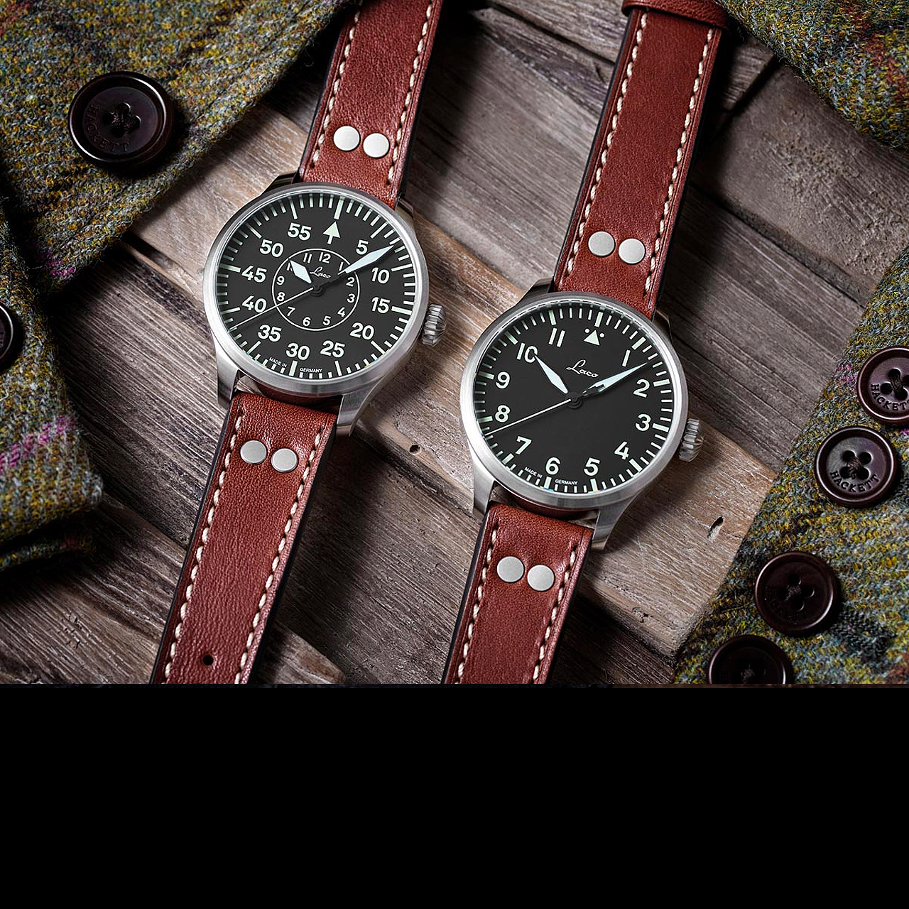 Laco AACHEN 42 Pilot Watch