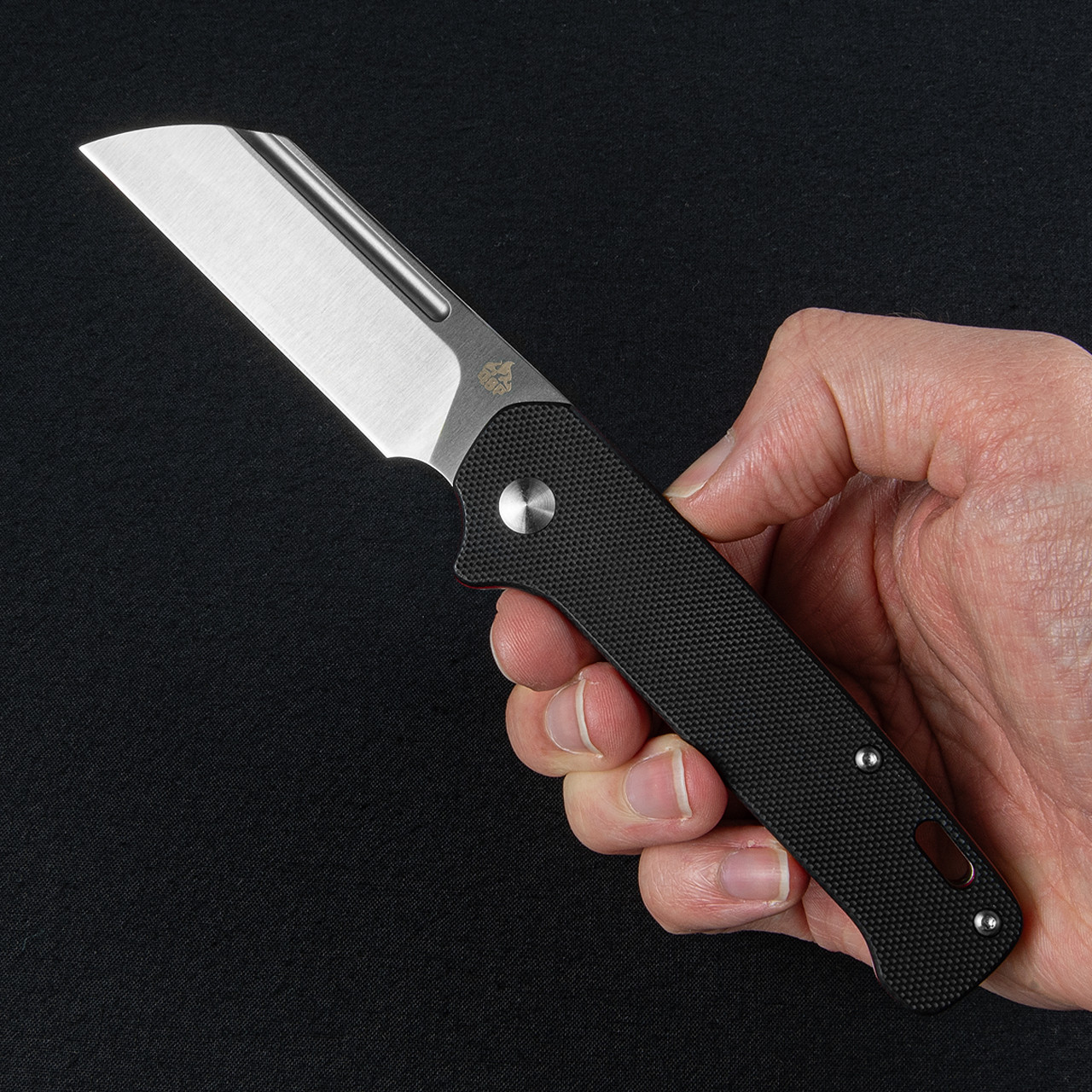 QSP Penguin Slip Joint Folding Knife Black
