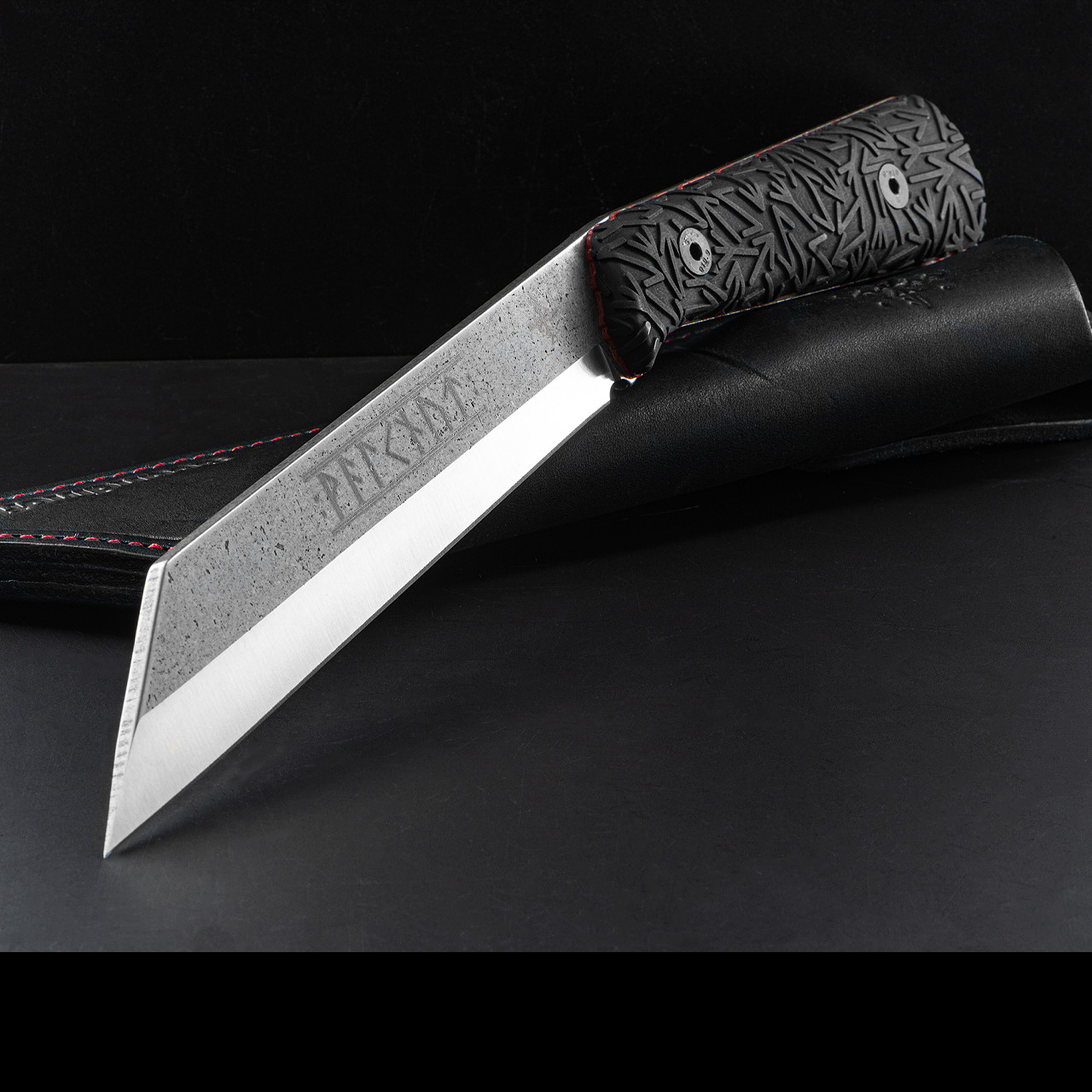 Scandinoff Valknut New Age Runes Fixed Blade