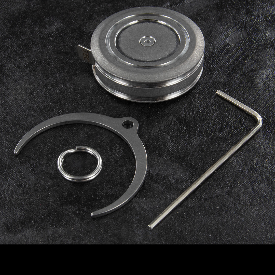 Tec Accessories Titanium Tape Measure