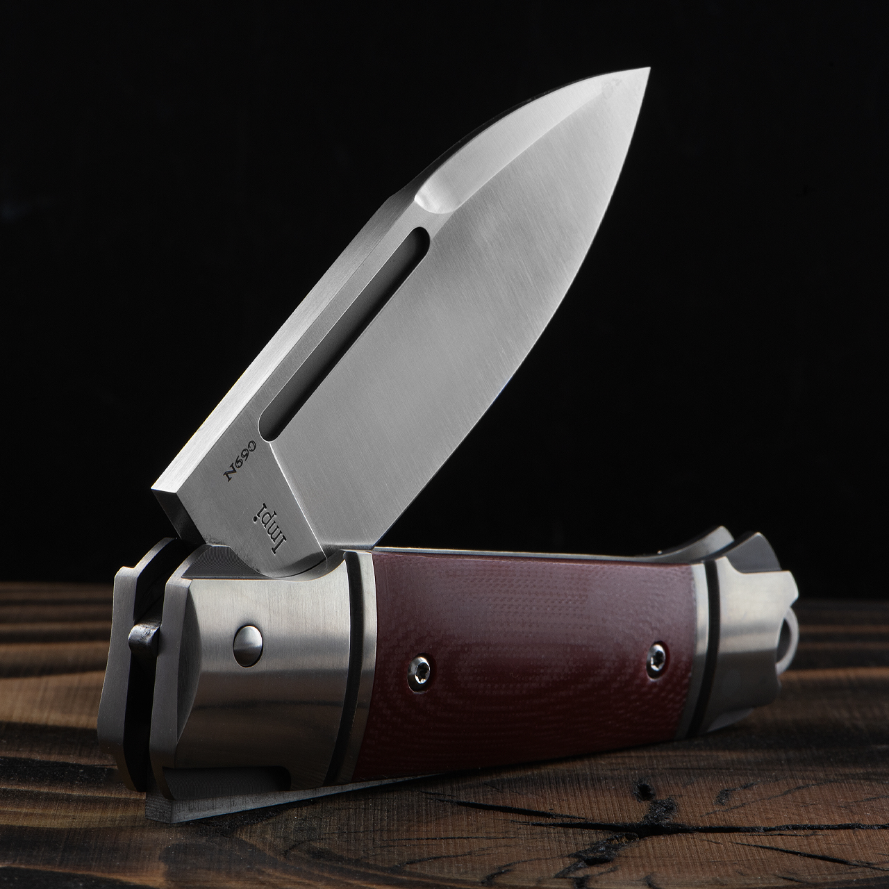 Andre de Villiers Impi G10 Folding Knife