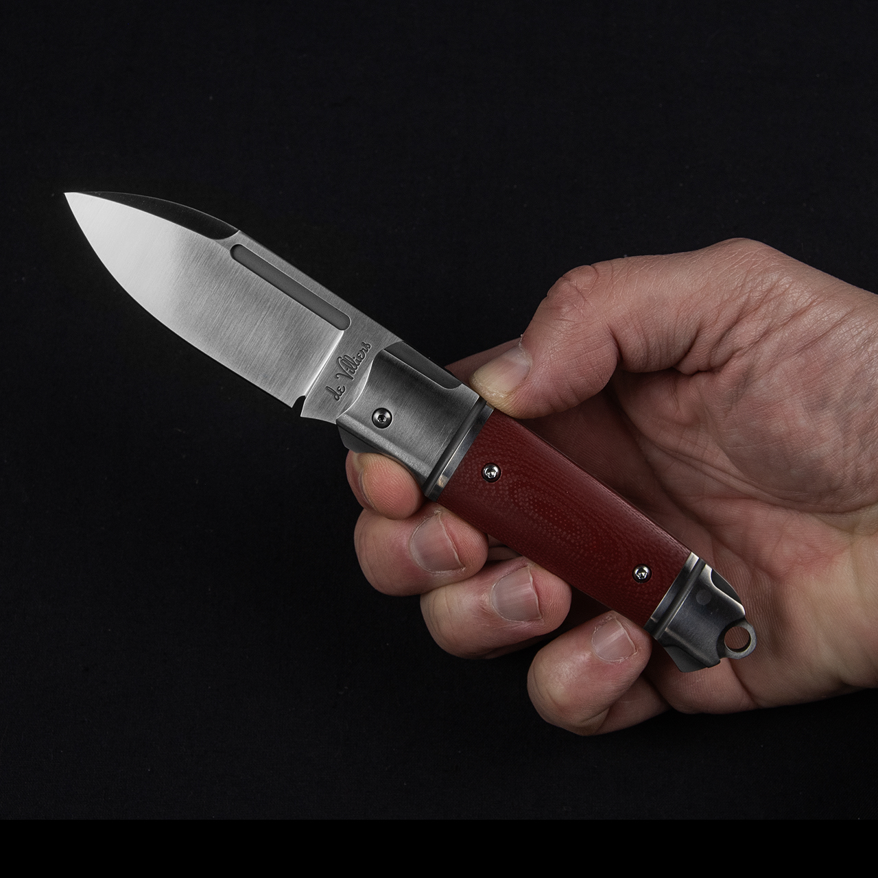 Andre de Villiers Impi G10 Folding Knife
