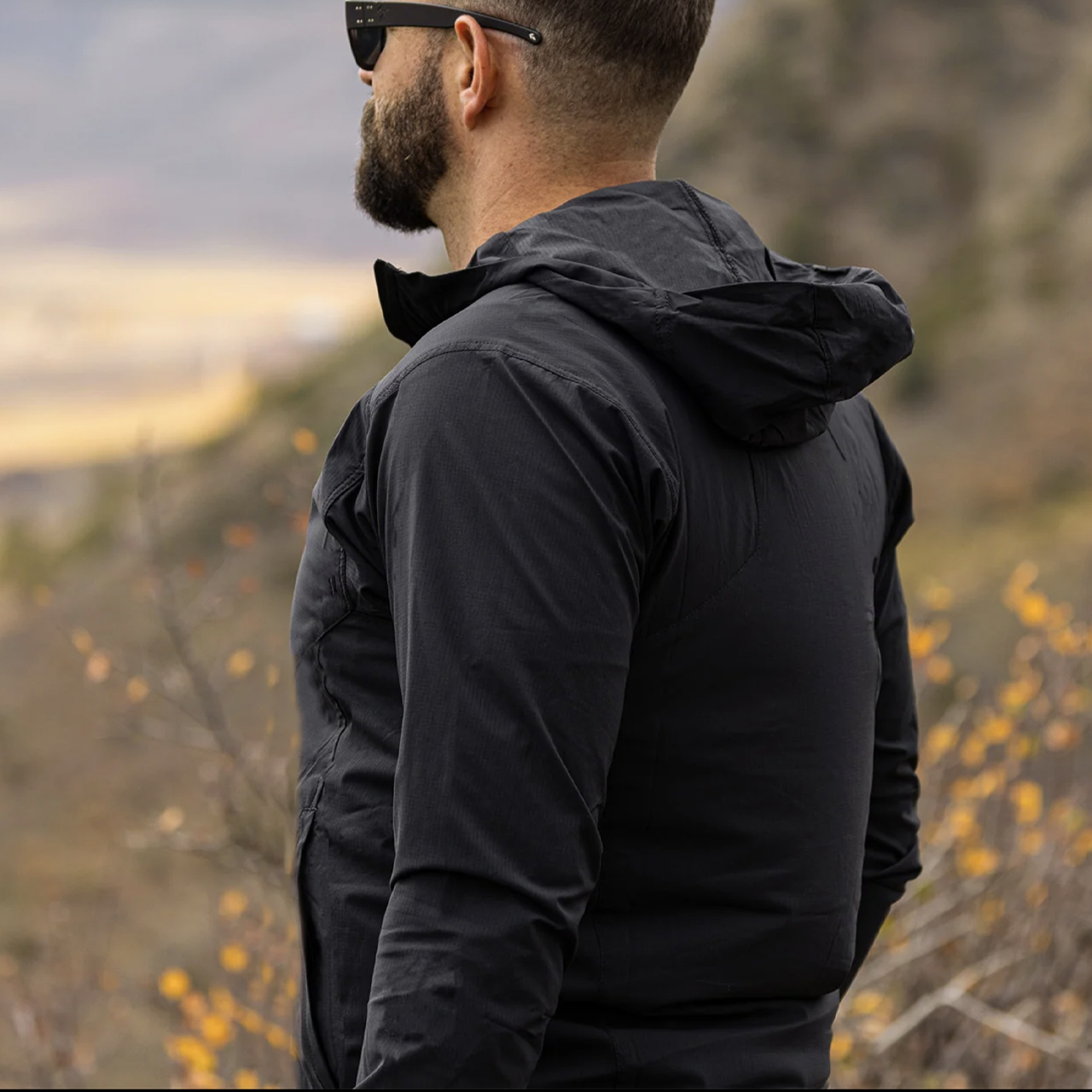 TAD Ronin Hoodie LS Black