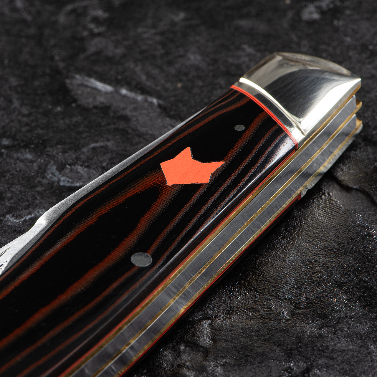 Rough Rider Jumbo Trapper Desert Fox Folding Knife