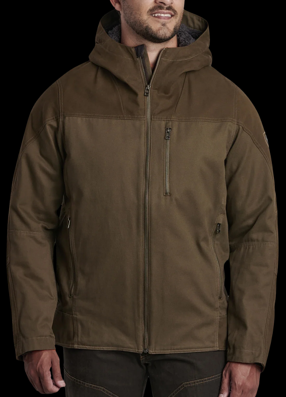 Kuhl M's The Law Fleece Lined Hoody - Gun Metal F23 - Backcountry & Beyond