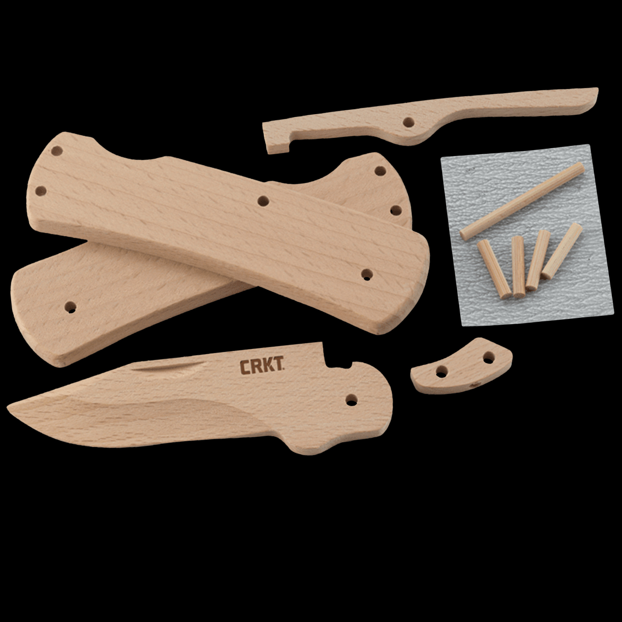 Nathan's Wood Knife Kit by CRKT at Fleet Farm