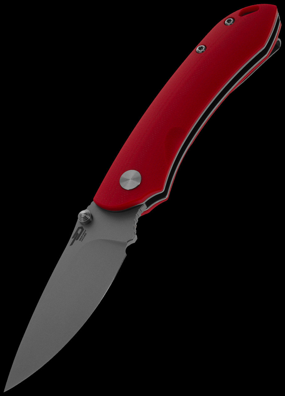 【ULTERIOR】TWISTED SOFT TENJIKU H/N PO Twisted Assisted Junzi Stonewashed Folding Knife
