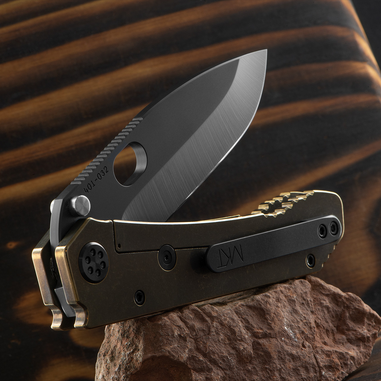 Medford 187 DP Bronze Folding Knife | Heinnie Haynes