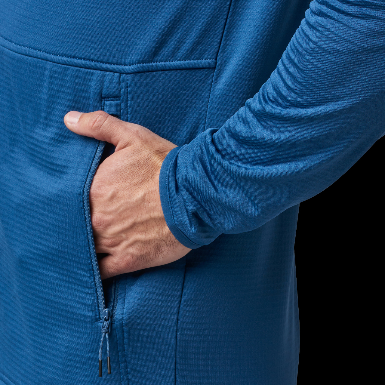 5.11 Stratos Full Zip Blue Mussel | Heinnie Haynes