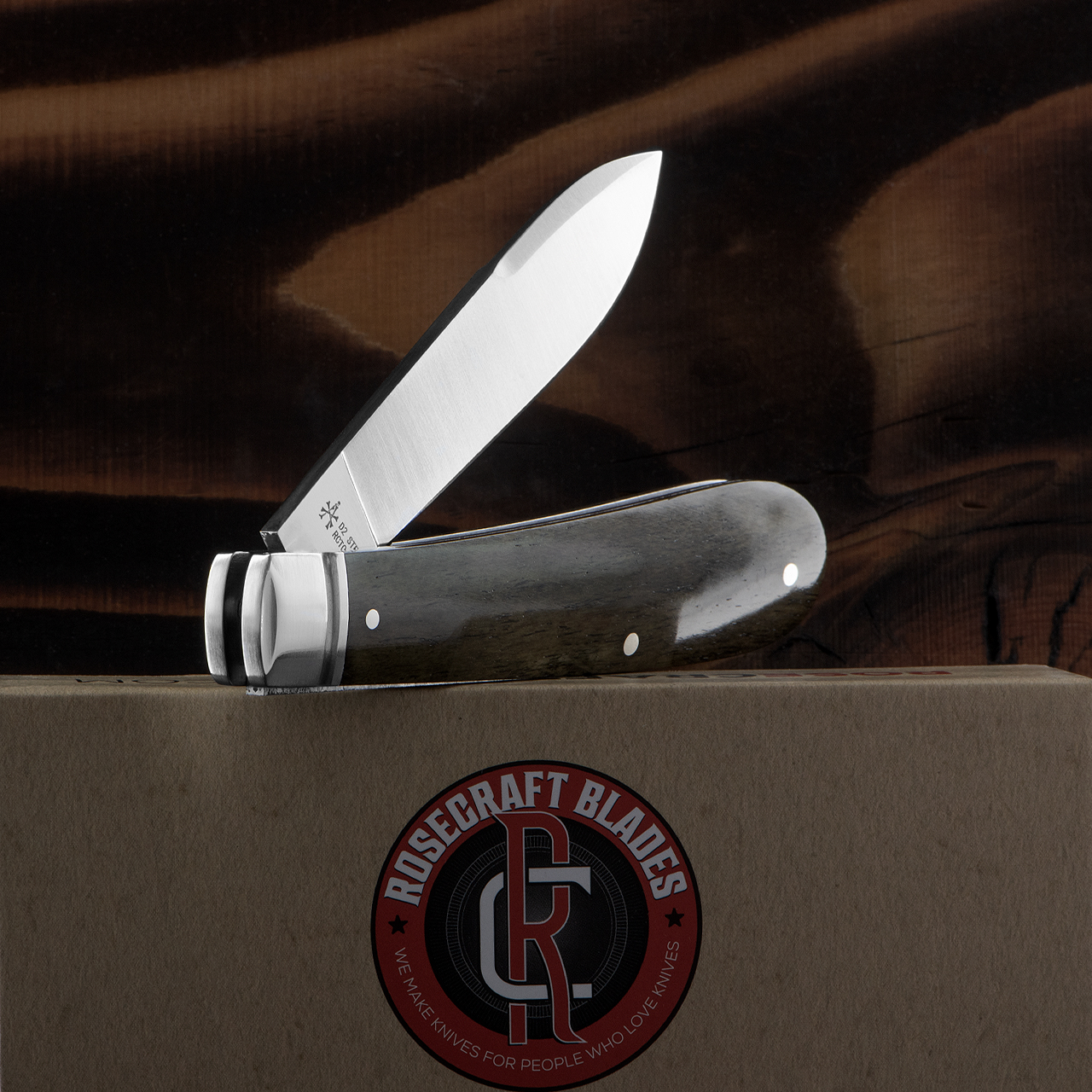 RoseCraft Nolichucky Jack Folding Knife | Heinnie Haynes