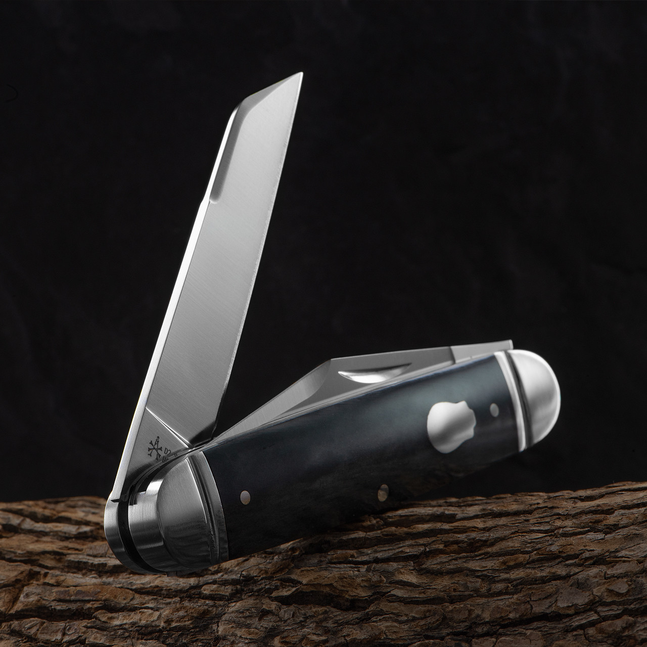 RoseCraft Briarpatch Jack Grey Bone Folding Knife | Heinnie Haynes