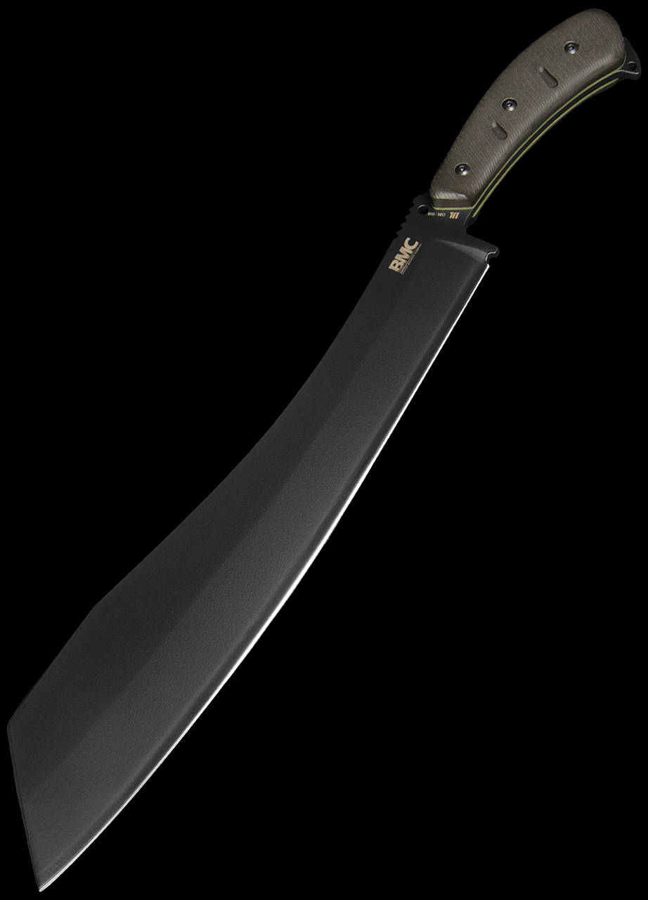 BMC Chopra Black Blade Machete OD Green