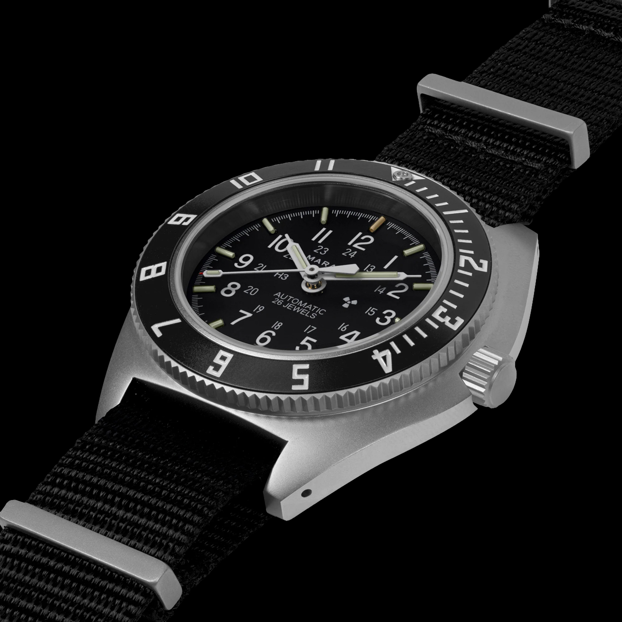 Marathon Automatic 41mm Steel Navigator with Date