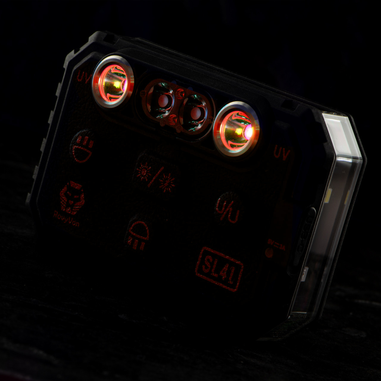 Rovyvon SL41 Multi-Function Safety Light Red