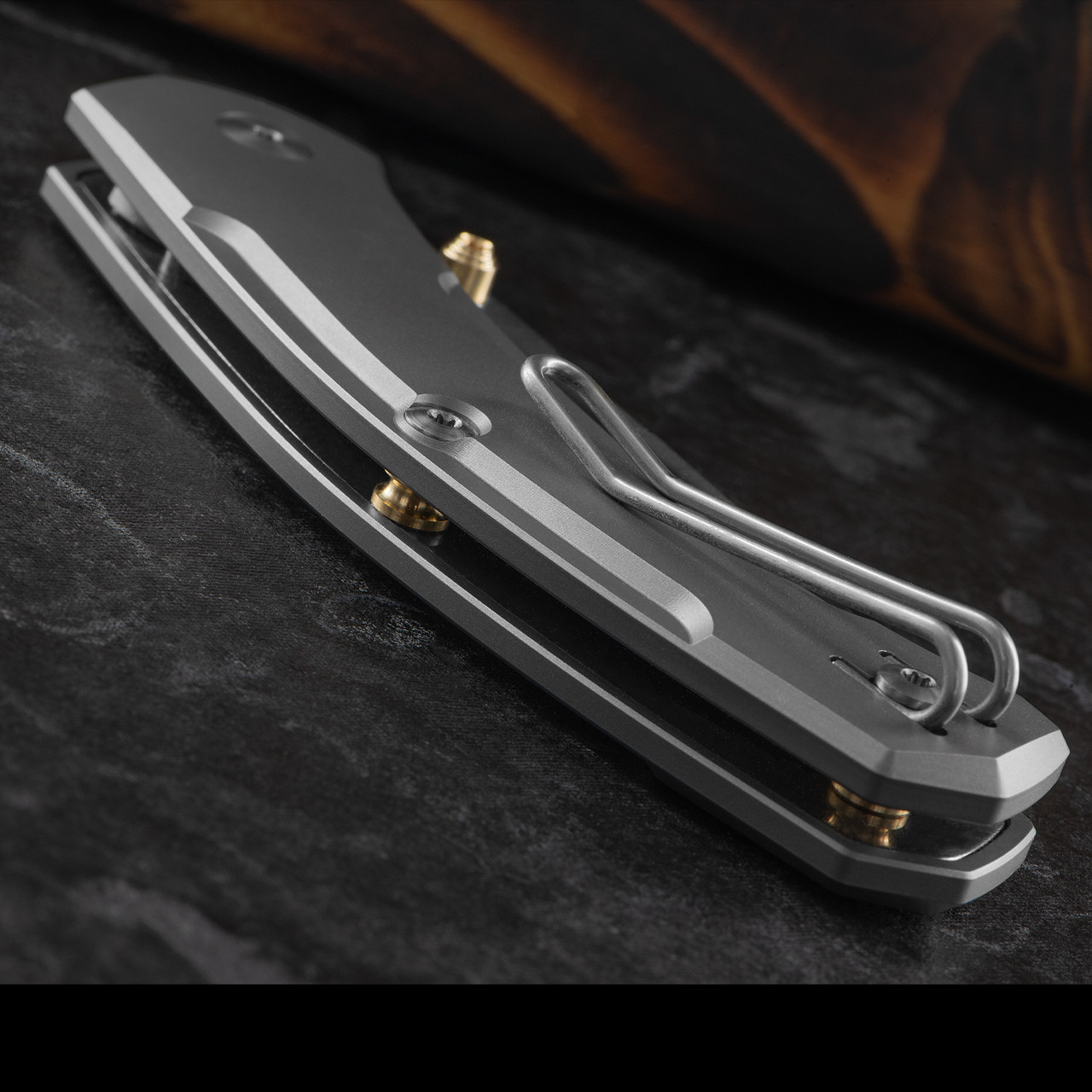 GiantMouse Ace Iona V2 Titanium Folding Knife | Heinnie Haynes