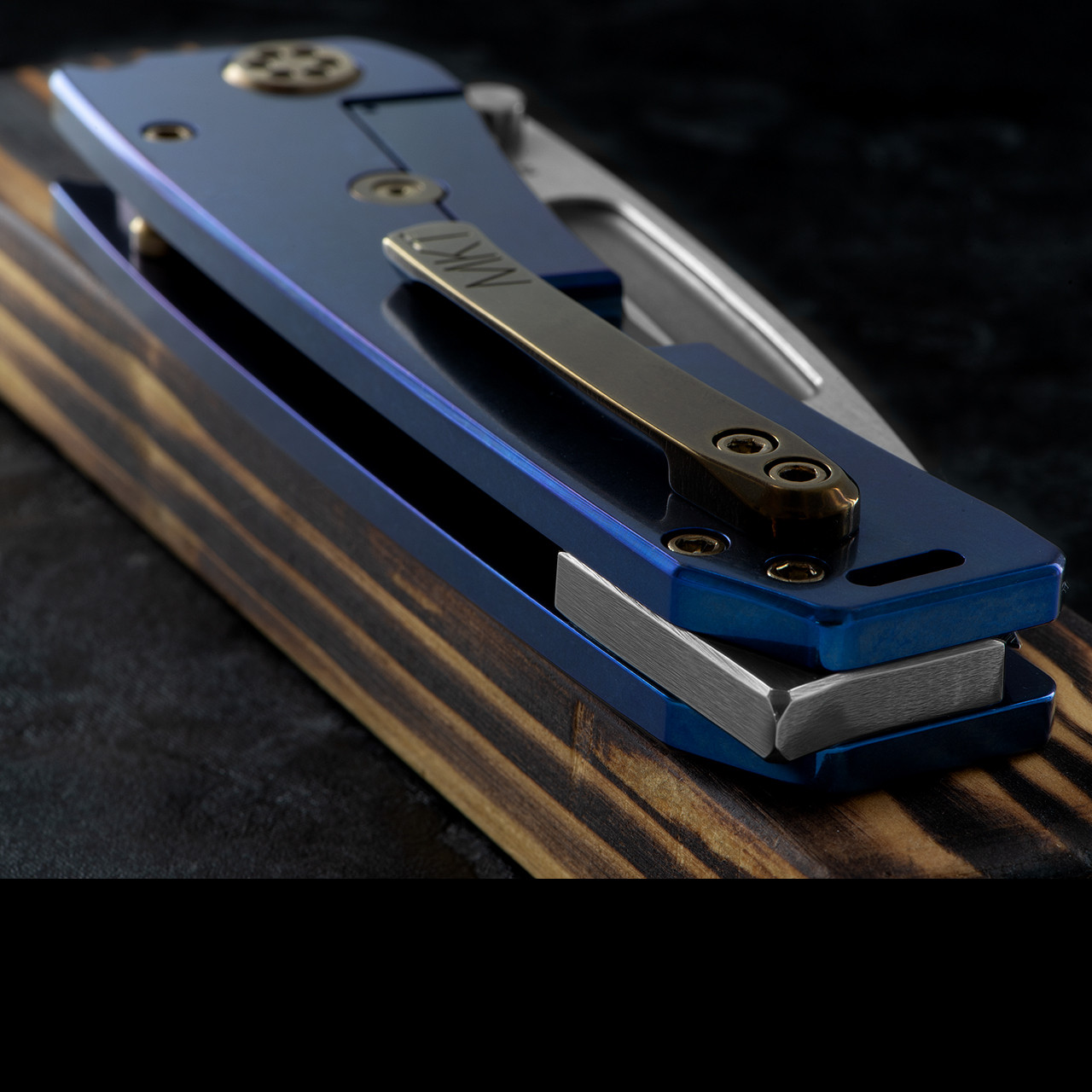 Medford Marauder H Blue Folding Knife