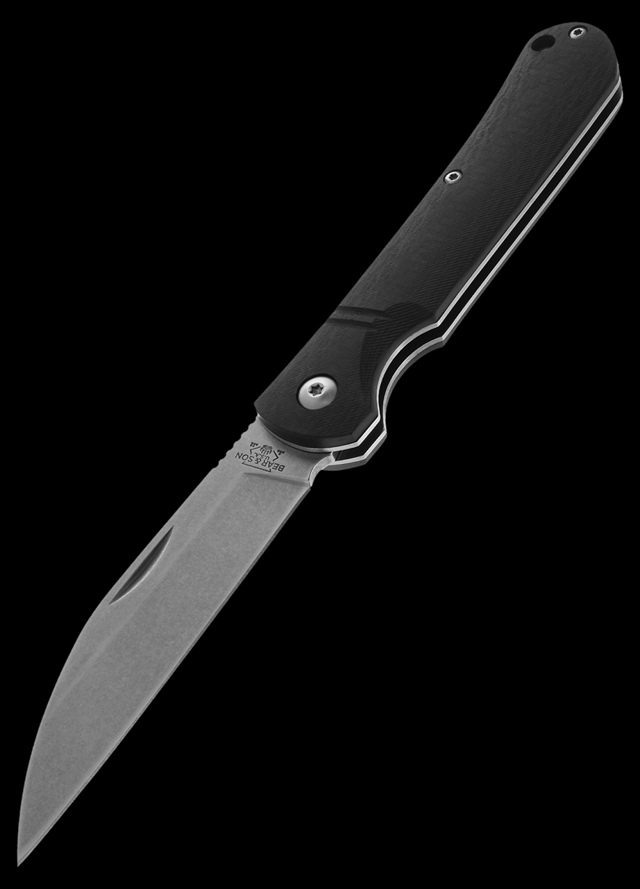 Bear and Son 484 Slip Joint Carbon Fibre Folding Knife