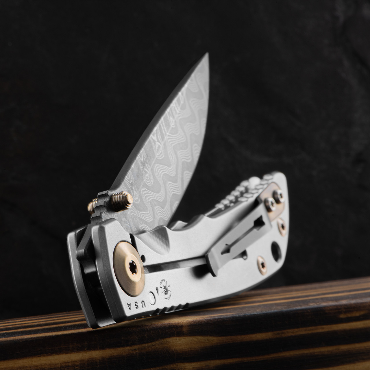 Spartan Harsey Bronze Ano Folding Knife | Heinnie Haynes